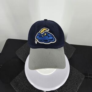 Trenton Thunder Hat Cap Adult Adjustable Blue Strapback MILB Baseball Logo Mens